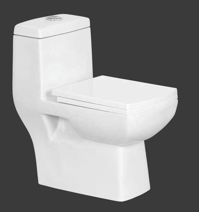 Wholesale Symphonic Corona Style South American Siphonic One-Piece Toilet Cheap Ceramic Bathroom Porcelain Sanitary Ware Commode