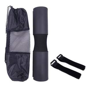 Juego de almohadillas para Mancuernas, para sentadillas en la cadera, con banda para ejercicio de cadera, apto para barras estándar - Product Image 6