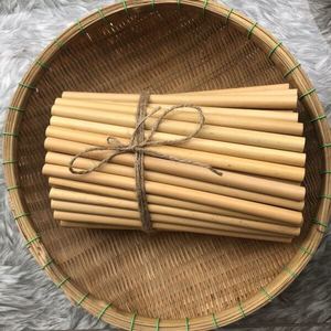 หลอดไม้ไผ่ธรรมชาติแบบนำกลับมาใช้ใหม่ได้ - Product Image 5