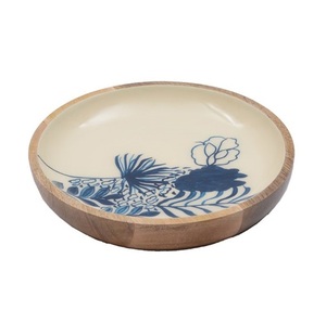 Cuencos de ensalada extra grandes de madera de esmalte superior de alta calidad, cuenco de madera de acacia para ensalada o fruta, cuencos para servir en el hogar y el hotel - Product Image 2