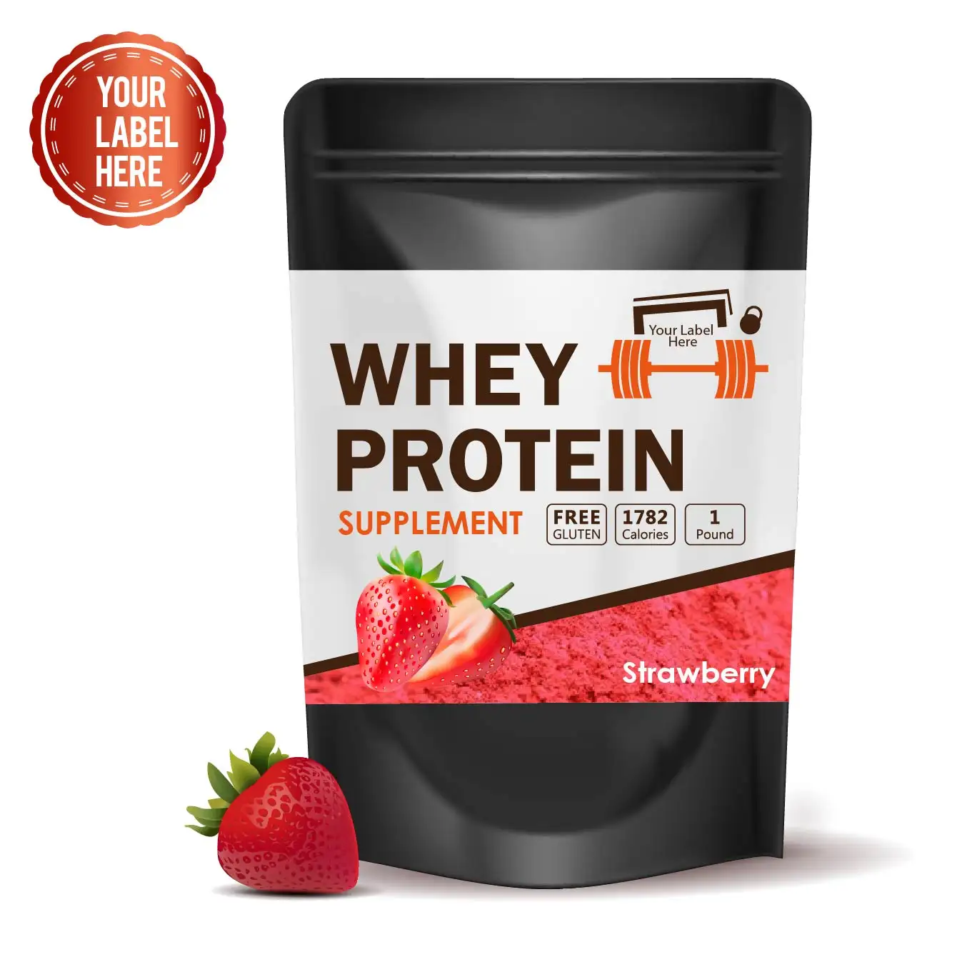 ODM büyük kas kütlesi gainer protein beslenme proteini whey 100% peynir altı suyu proteini