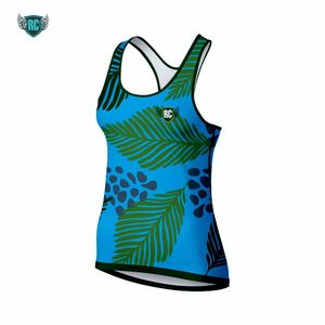 Débardeur à dos nageur unisexe 100% polyester nylon, confortable et respirant, avec short long, impression par sublimation - Product Image 6