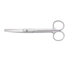 Ciseaux chirurgicales pour Dressing, de qualité allemande, incurvés, en acier inoxydable, 6 pouces, nouvelle collection - Product Image 1