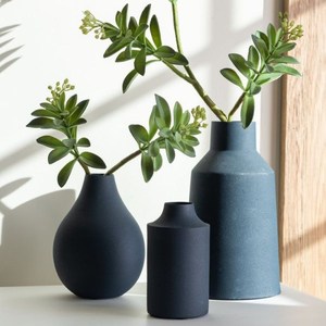 <b>Vintage</b> Handcrafted Metal Flower <b>Vase</b> - Product Image 1