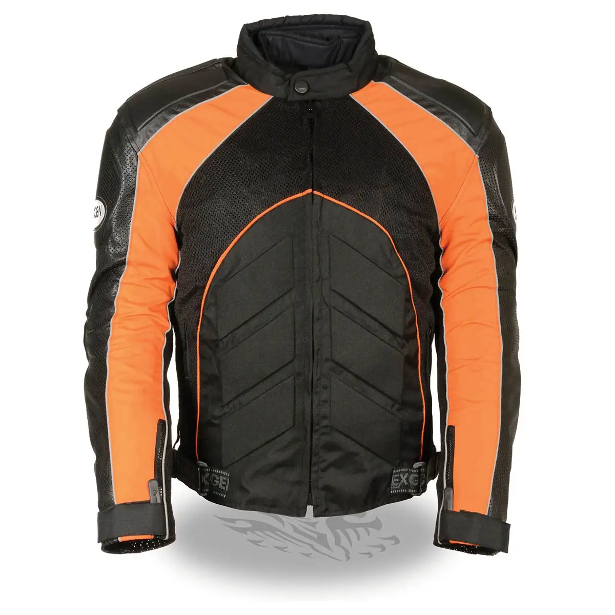 Veste en cuir de moto kawasaki, hommes personnalisés, Textile en cuir, veste en cuir pour moto 600D