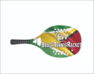 Raquettes de beach tennis sur mesure 100% carbone fibre de verre pour padel/aspaddle avec logos et combinaisons de couleurs 320-340g 50cm - Product Image 6