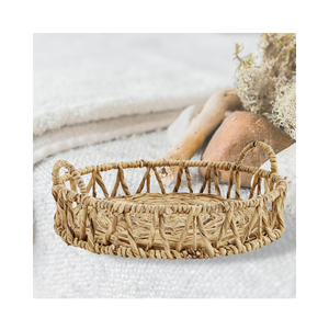 Bandeja de Servir Hecha a Mano en Vietnam con Jacinto de Agua Natural, Decoración para el Hogar, King Craft Viet, Tamaño Personalizado, Se Acepta OEM, MOQ de 100 Piezas - Product Image 1