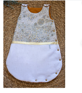 Saco de dormir de muselina, 100% algodón orgánico, fabricante de bolsas de dormir para bebé - Product Image 1