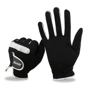 Gants de golf pour main gauche, unisexes, en cuir, anti-humidité, légers, à doigts complets, pour usage extérieur - Product Image 1