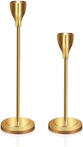 Vintage Selling <b>Brass</b> Metal Candle <b>Holder</b> Wedding Home Hotel Decoration Centerpiece Bedside <b>Candlestick</b> Cheap Price Candelabra - Product Image 2