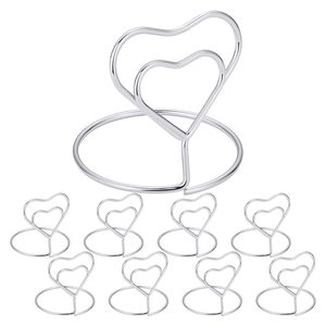 Soporte de lugar de alambre para bodas, fiestas de cena, carteles de comida al precio más bajo - Product Image 1