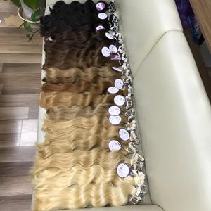 Extensiones de Cabello Vietnamita de Alta Calidad, Rubio Claro, Liso, Cutícula Alineada, Precio Económico, Venta al por Mayor de Fábrica - Product Image 6