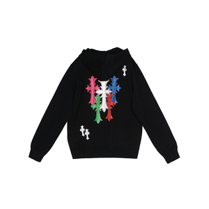 Wholesale custom mens pullover cotton fleece sweater <b>hoodies</b> without <b>string</b> - Product Image 2