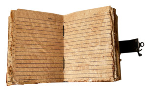 Handmade da in Tạp Chí cổ điển cổ tích của mặt trăng thiết kế 200 deckle cạnh <span class=keywords><strong>A4</strong></span> giấy máy tính xách tay & Sketchbook với 100 bên trong trang - Product Image 6