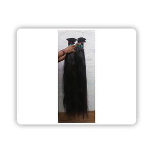 Extensiones de Cabello Virgen Remy Indio Más Vendidas, de la Mejor Calidad, Sin Procesamiento Químico, Doble Trama a Máquina, 100 Gramos - Product Image 1