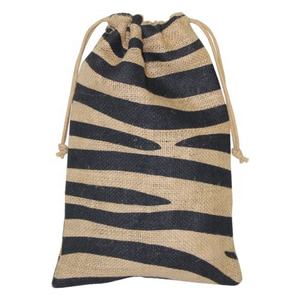 Bolsa de Yute Mini Ecológica con Cordón y Estampado de Letras para Envolver Regalos, en Oferta - Product Image 6