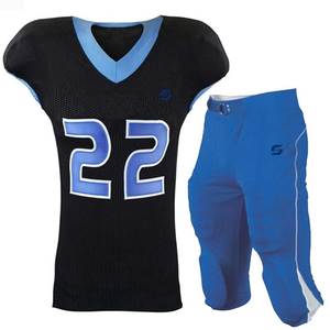 Custom Made American <b>Football</b> Uniform New Style with Short Sleeves Breathable and Plus Size Features Unisex Reasonable <b>Price</b> - Product Image 4