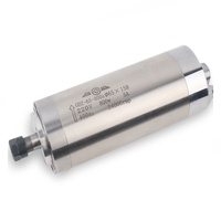 Alat mesin pendingin air 24000rpm, poros Motor 0,8kw dengan ER11, Collet BT30 komponen inti bantalan sendi