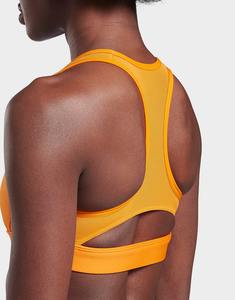 Soutien-gorge de sport pour femme, couleur jaune Alpha skin, logo personnalisé de haute qualité OEM, nouvelle collection Don't Rest. - Product Image 5