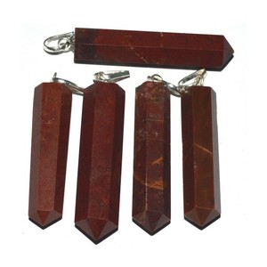 Wholesaler of <b>Red</b> Jasper Pencil Pendants : <b>Red</b> Jasper Pencil Pendants for Sale - Product Image 1