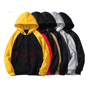 Sweat-shirt pour homme en molleton de qualité supérieure, fermeture éclair intégrale, couleur contrastée, jogging, pull-over tendance - Product Image 5