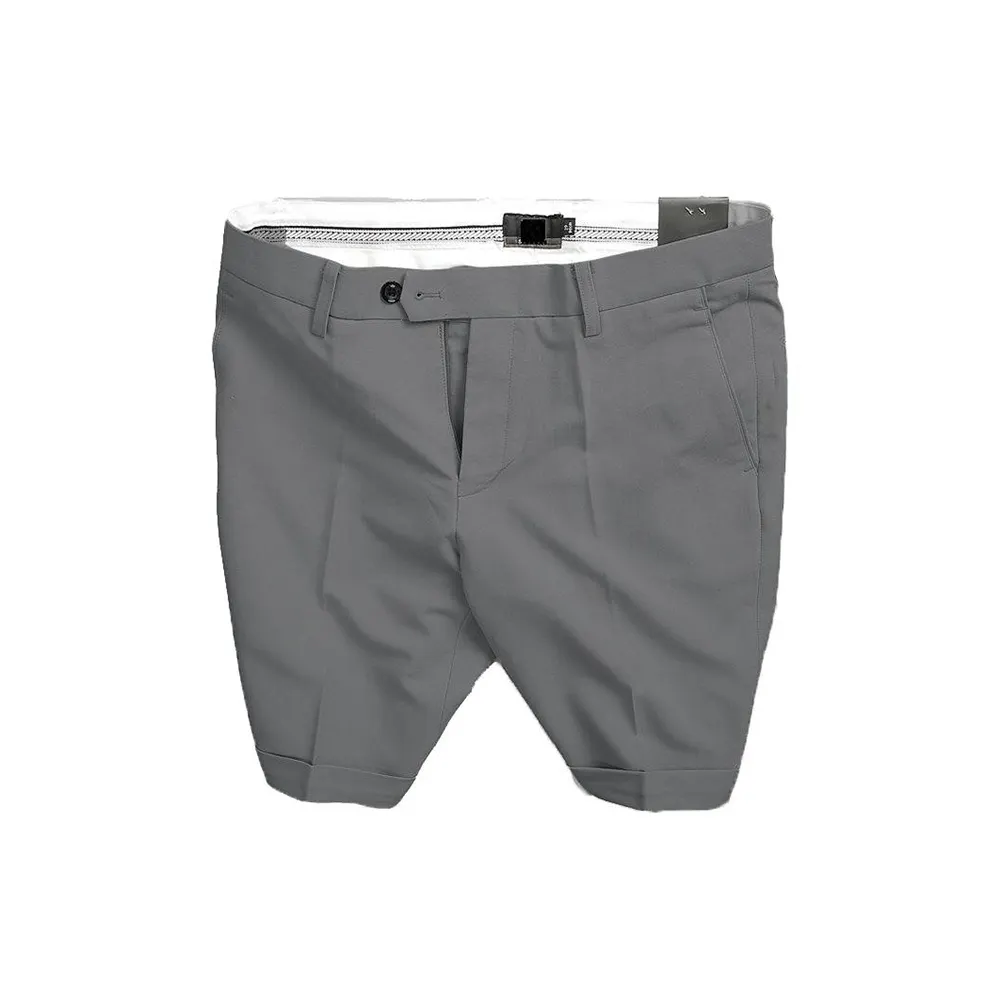 Vente en gros de Shorts courts en coton pour hommes, pantalons de Golf extensibles de coupe classique, motif imprimé décontracté, Short Cargo tricoté d'été