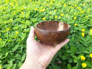 Cuenco de coco NATURAL, cuenco de cáscara de coco reutilizable, tazón de coco de alta calidad, tazón de coco REAL de VIETNAM - Product Image 6
