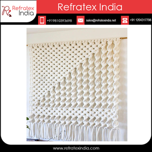 มาใหม่ Macrame แขวนผนังจัดหาจำนวนมากจากอินเดีย - Product Image 5