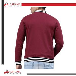Wholesale Custom High Street Varsity Jackets for <b>Men</b> Breathable Full Sleeves Baseball Wool Body Canvas Custom <b>Print</b> Leather - Product Image 6