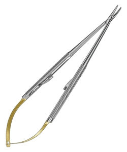 BARRAQUER-Micro diámetro curvado con cerradura, inserto de carburo de tungsteno, 14cm, N.H - Product Image 3