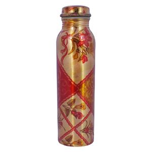 Pure <b>Copper</b> Water <b>Bottle</b> <b>Copper</b> <b>Drink</b> <b>Bottle</b> <b>Copper</b> Water <b>Bottle</b> India Pure - Product Image 1