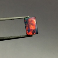 Opale doublette australienne naturelle de haute qualité, gemme multicolore, cabochon antique non monté
