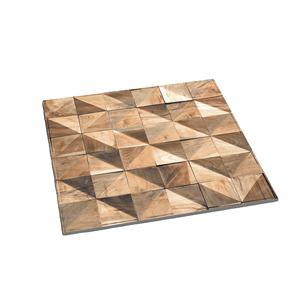 Azulejos de suelo de cerámica con acabado de madera de superficie mate marrón oscuro clásico para balcón cocina uso perfecto decoración del hogar azulejos digitales - Product Image 1