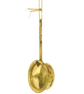METAL GOLD <b>KITCHEN</b> <b>ITEM</b> CHRISTMAS HANGING ORNAMENT MINIATURE NEW DESIGN HIGH QUALITY TREE <b>DECORATION</b> - Product Image 1