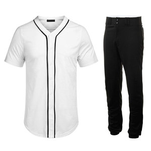 OEM Customize Breathable blank womens baseball Jerseys Wholesale Cheap sublimation baseball jersey softball uniform - Product Image 2