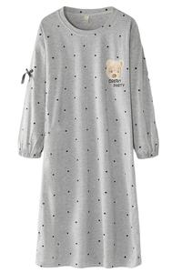 Camiseta con estampado de Luna gradual para mujer, Camiseta de algodón 100%, camisetas informales de manga corta lisas con cuello redondo para mujer, fabricadas en Bangladesh - Product Image 3