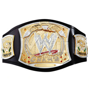 Cinturón de alto nivel con placas de oro pesado, cinturones de lucha libre, boxeo, artes marciales - Product Image 5