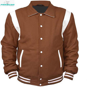 Veste universitaire personnalisée pour hommes en gros / veste de baseball vierge en gros pour hommes, veste d'école, veste universitaire - Product Image 2