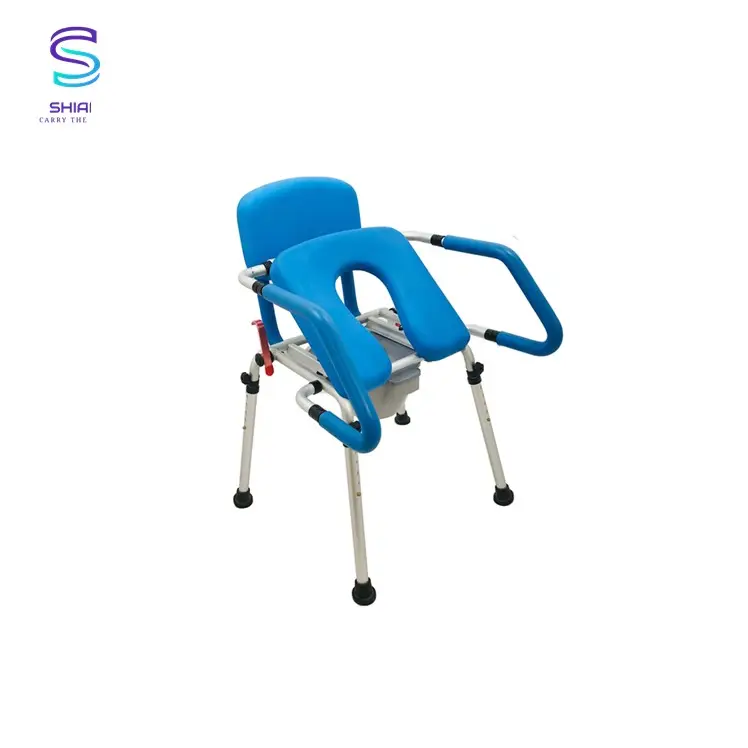 베스트셀러 쉬운 올려지는 COMMODE 의자 각자 상승 디자인 좌석 (장애인을 위한 샤워 의자)