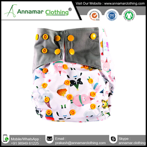 Nueva llegada de algodón orgánico bebé pañal de tela - Product Image 2