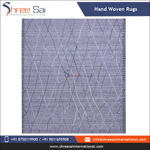 Nouveauté Tapis d'intérieur modernes brodés à la main, motifs géométriques rectangulaires, écologiques, haute vente - Product Image 6