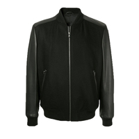 Veste bomber d'hiver pour homme sur mesure en toile, à capuche, plusieurs couleurs, vente en gros