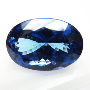 Piedra preciosa de corte suelto de tanzanita, piedra preciosa natural calibrada facetada ovalada, piedras de nacimiento sueltas semipreciosas de alta calidad OEM - Product Image 5