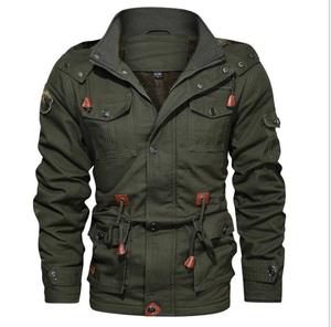 Winter Varsity Jacket Men's Women's Custom Outdoor Windproof Waterproof Plus Size Wool/Polyester Workwear - Product Image 4