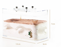 Empire des fourmis, fourmilière souterraine, décoration d'intérieur, fourmilière classique en plastique écologique, 12x6x7cm, toutes saisons