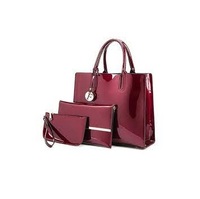 Tas Tangan Wanita Kulit Asli Poles Berkualitas BS INTERNATIONAL, Model Mini Fashionable, Dua Tali, Ringan