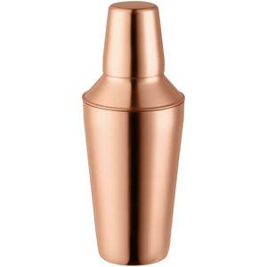 Coctelera moderna de cobre, herramienta de coctelera pulida, coctelera de acero inoxidable con tapa, gran oferta - Product Image 5