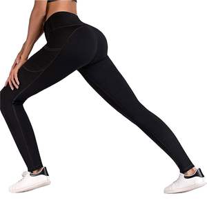 Últimas mujeres de moda Leggings personalizados de cintura alta Gimnasio Entrenamiento Yoga Leggings para mujeres - Product Image 6