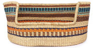 Natural woven wicker rattan seagrass pet bed <b>baskets</b> for dogs and cats - Product Image 2