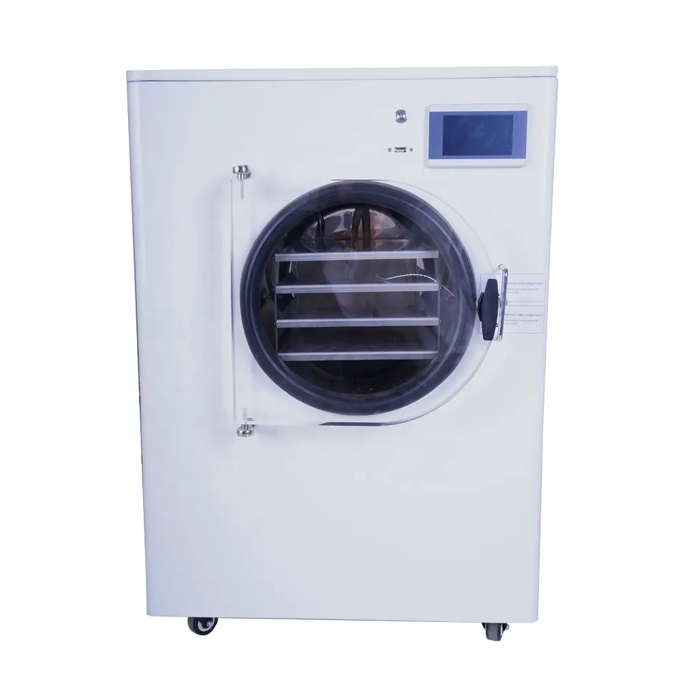 Household Small Vacuum Freeze Dryer for Drying Fruits Vegetables Meat Herbal Extracts Rosin